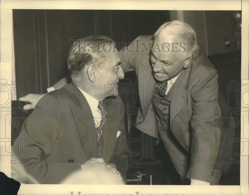 1939 Press Photo Officials Hold Hearings on Fortification of Guan & Other Bases