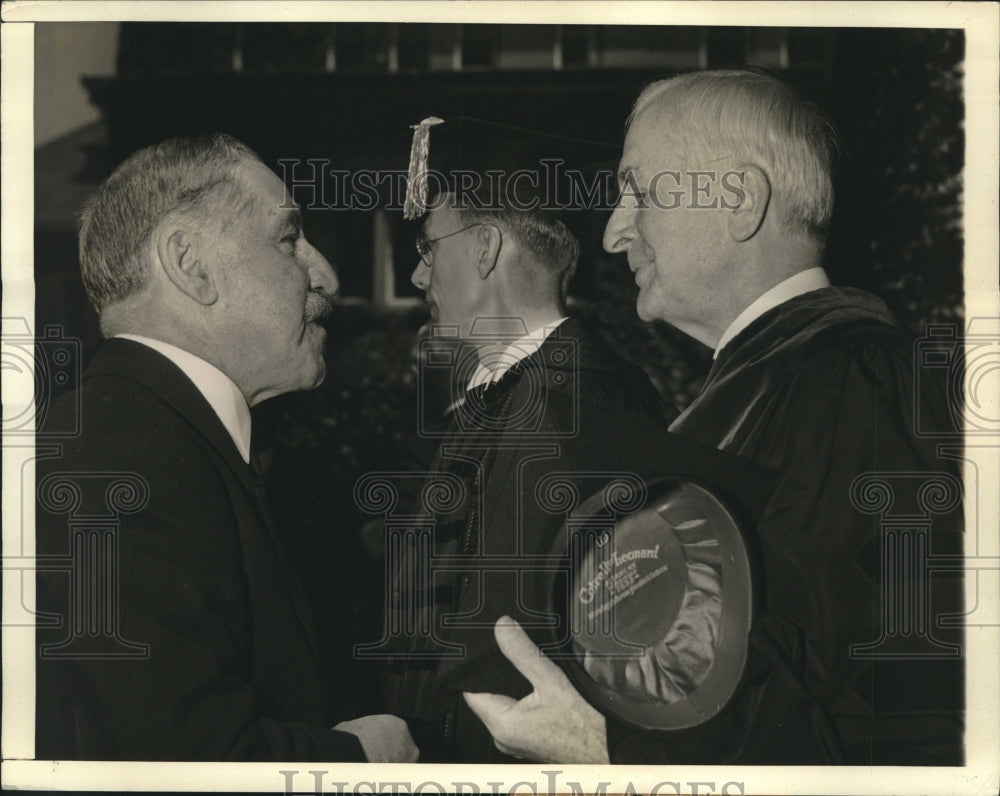 1940 Press Photo Secretary of State Cordell Hull & editor Ellery Sedgwick