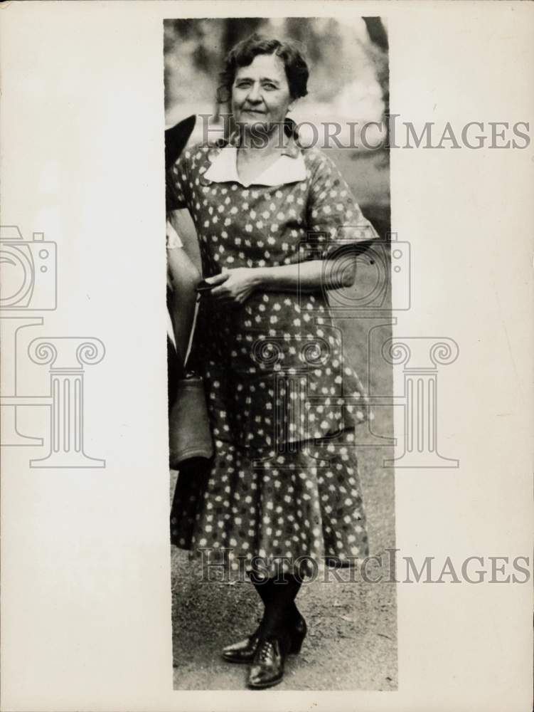 1931 Press Photo Mrs. John Nance Garner, Wife of Congressman from Texas