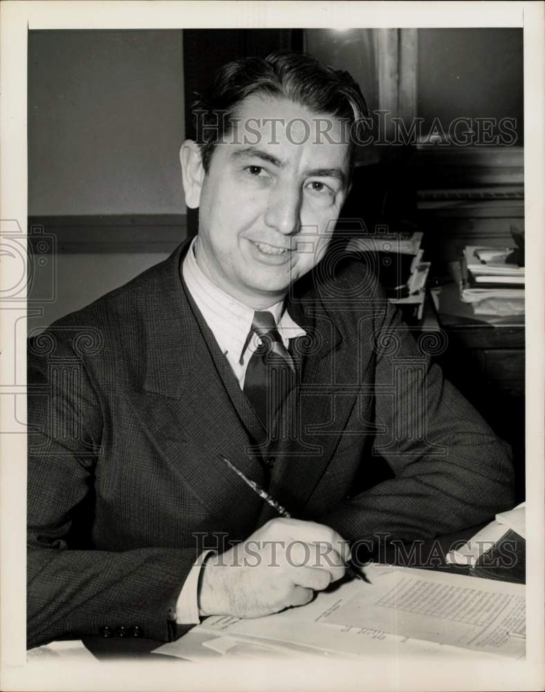 1943 Press Photo Tom C. Clark, Assistant Attorney General, Justice Department- Historic Images