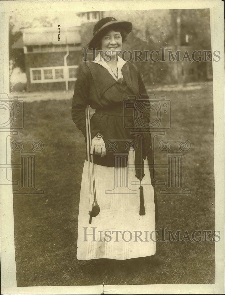 Press Photo Mrs. William A. Gavin hopes to take national championship title- Historic Images