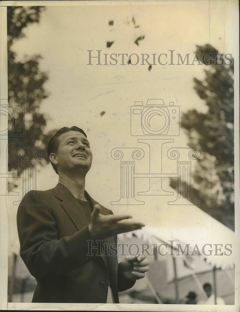 1940 Press Photo Jimmy Demaret in National Open at Cleveland Ohio - sbs00849- Historic Images