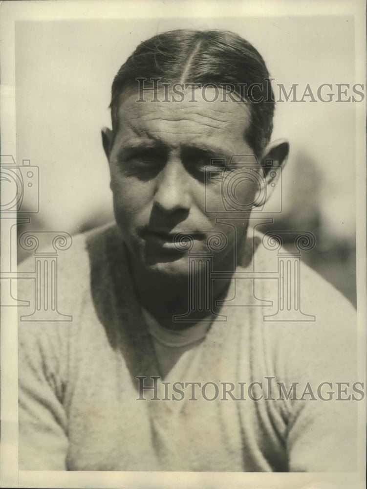 1931 Press Photo John F.Meehan head of the N.Y. Univ. Football Team- Historic Images