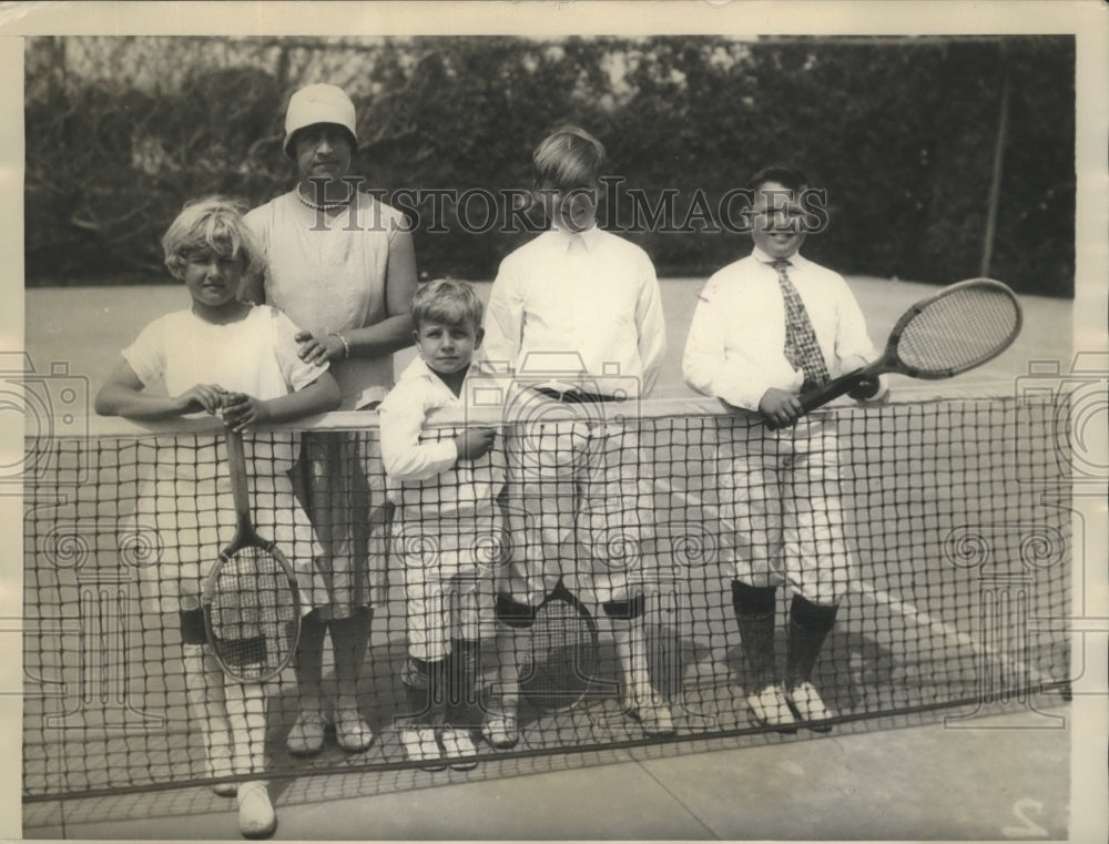 1929 Press Photo Mrs.May Sutton Bundy World&#39;s Woman&#39;s Tennis Champion- Historic Images