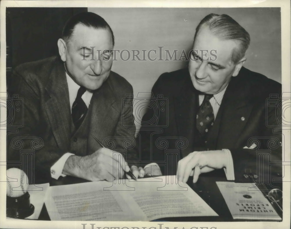 1941 Press Photo Hans Lobert New Manager of the Philadelphia Phillies- Historic Images