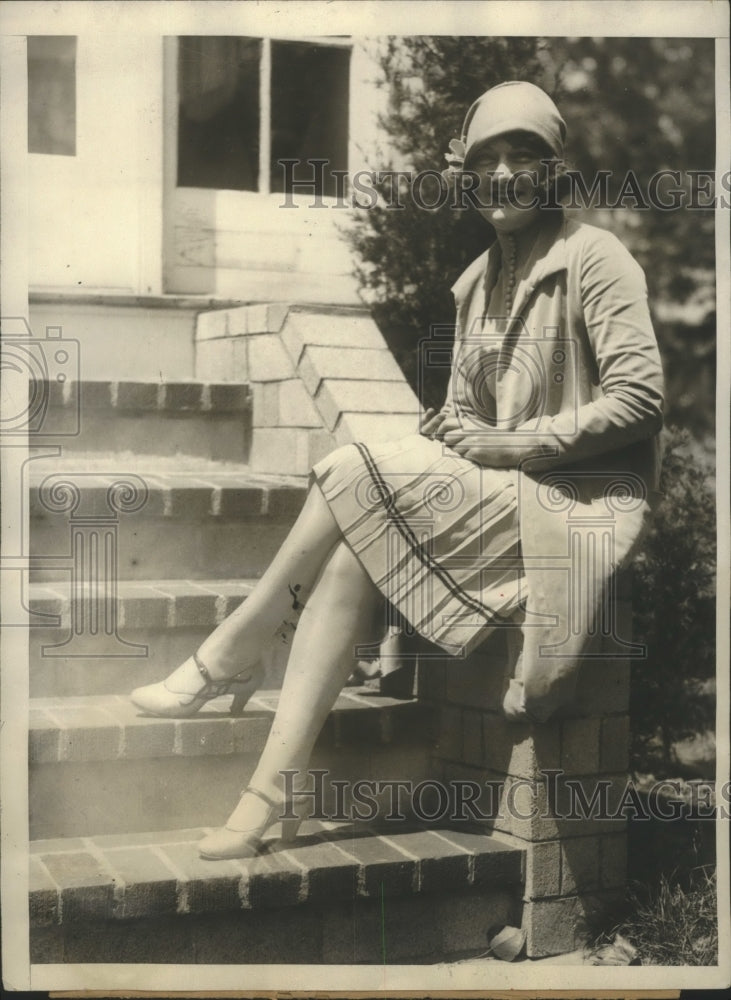 1927 Press Photo Aquatic Star Helen Wainwright Now Seeks to Annul Her Marriage- Historic Images