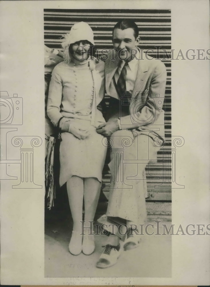 1927 Press Photo Helen Wainwright, George L. Holland seek annulment of marriage- Historic Images