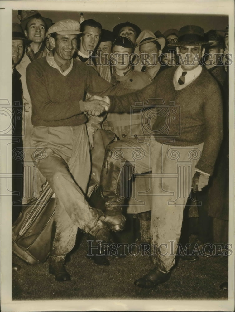 1941 Press Photo Johnny Revolta wins San Francisco Match Play Open tournament- Historic Images