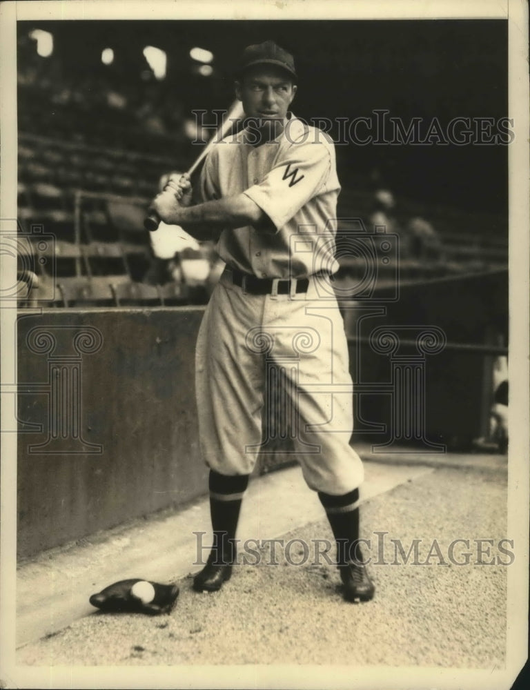 1933 Press Photo Dick Kerr, utility infielder, Washington Senators - sbs03310- Historic Images