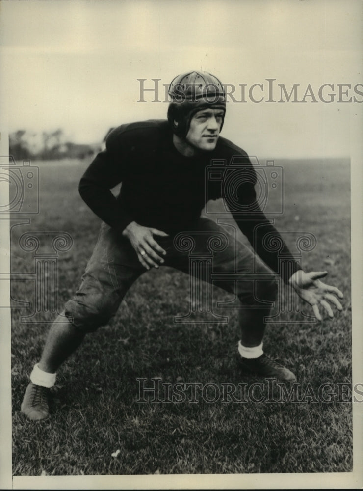 1931 Press Photo University of Michigan football tackle Howard Aner - sbs04441- Historic Images