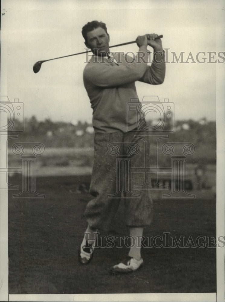 Press Photo Johnny Rogers at Riveira Club in Los Angeles Open - sbs04996- Historic Images