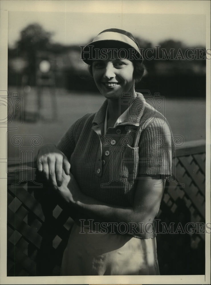 1931 Press Photo eileen Bennett Whittingstall of US National Women&#39;s Tennis- Historic Images