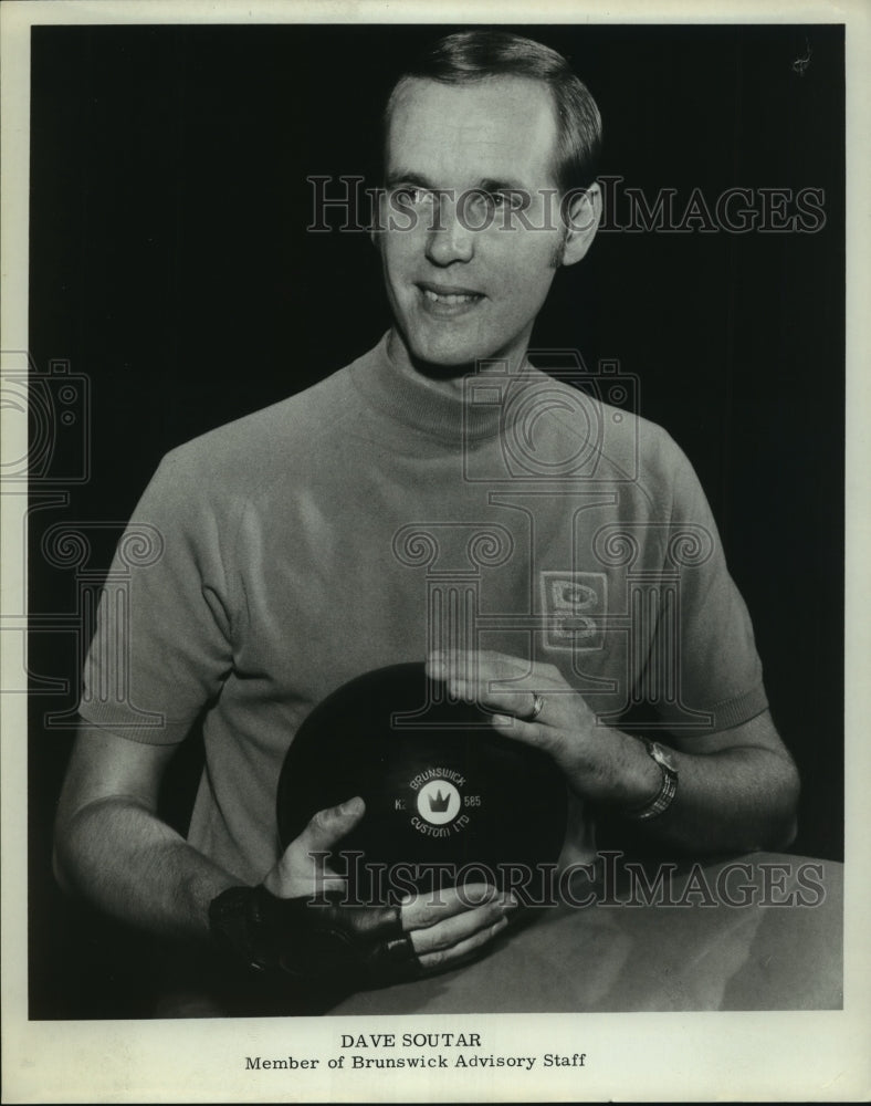 Press Photo Dave Soutar of Brunswick Advisory Staff Bowling - sbs05700- Historic Images