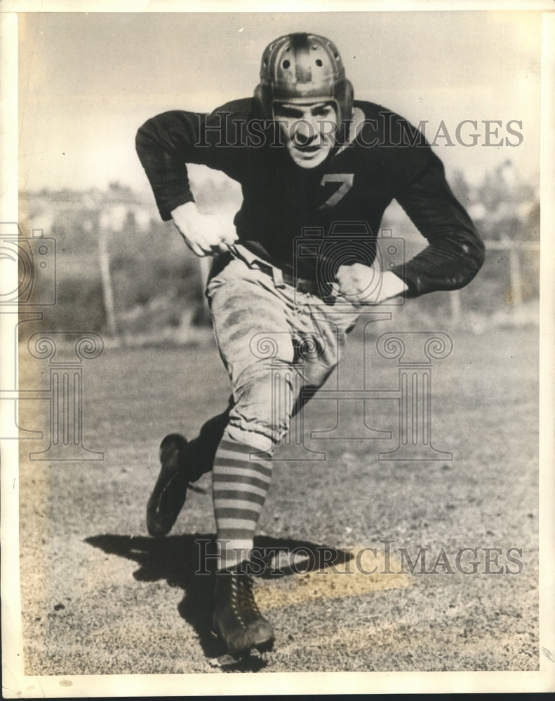 1936 Press Photo Ed Nowgroski, Fullback, University of Washingon - sbs05761- Historic Images