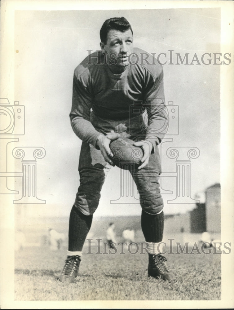 1936 Press Photo Julius Alfonse, Halfback, University of Minnesota - sbs06498- Historic Images