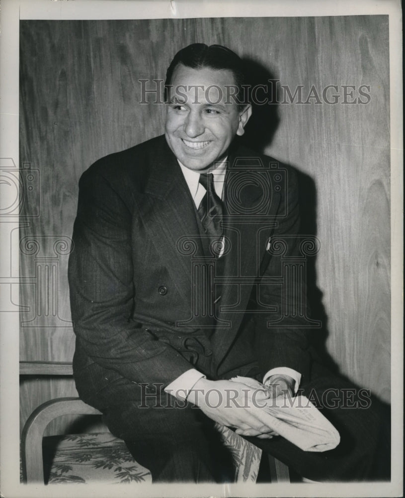 1945 Press Photo Eddie Dyer St. Louis Cardinals manager - sbs07478- Historic Images