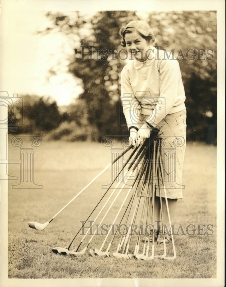 Press Photo Pamela Barton british Golfer Wins Title - sbs07492- Historic Images