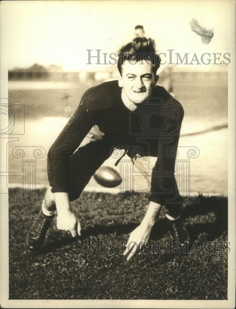 1934 Press Photo Johnny Robinson selected for All-American honors - sbs07570- Historic Images