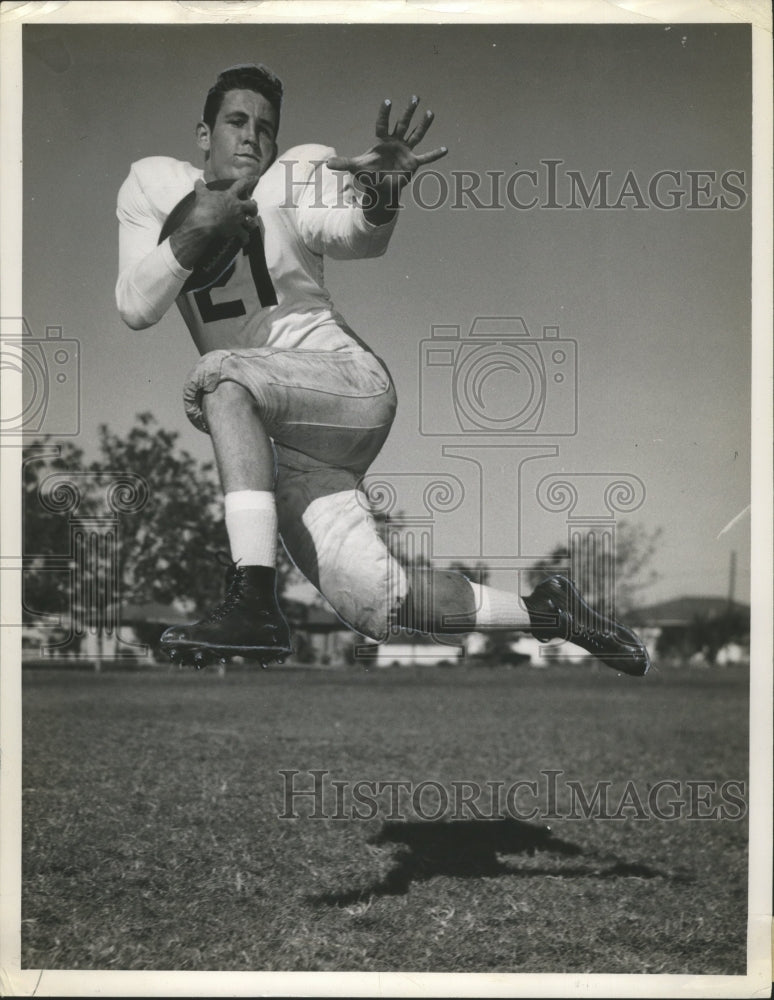 Press Photo Tommy Majors replaces Dalton Klaus at tailback for the Tigers- Historic Images