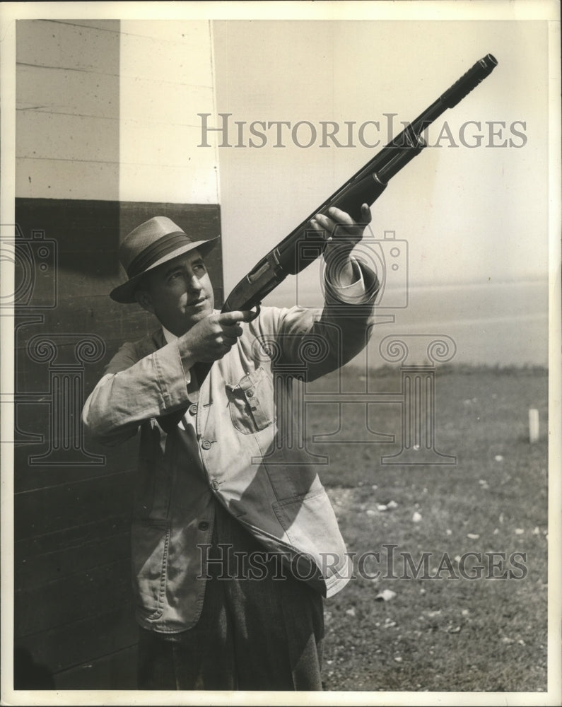 Press Photo H. Lutcher Brown 13th Annual Great Eastern Skeet Champion winner- Historic Images