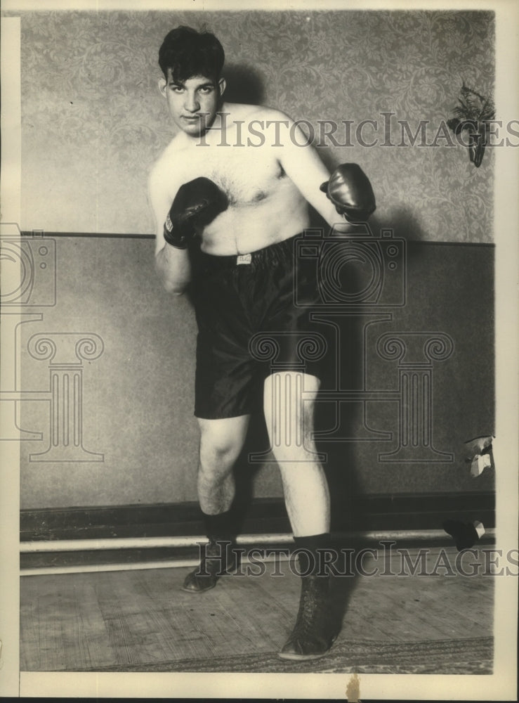 Press Photo Boxer Rosario Impelitero - sbs08041- Historic Images