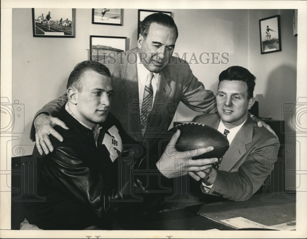 1955 Press Photo Lou Saban Football player - sbs08449- Historic Images