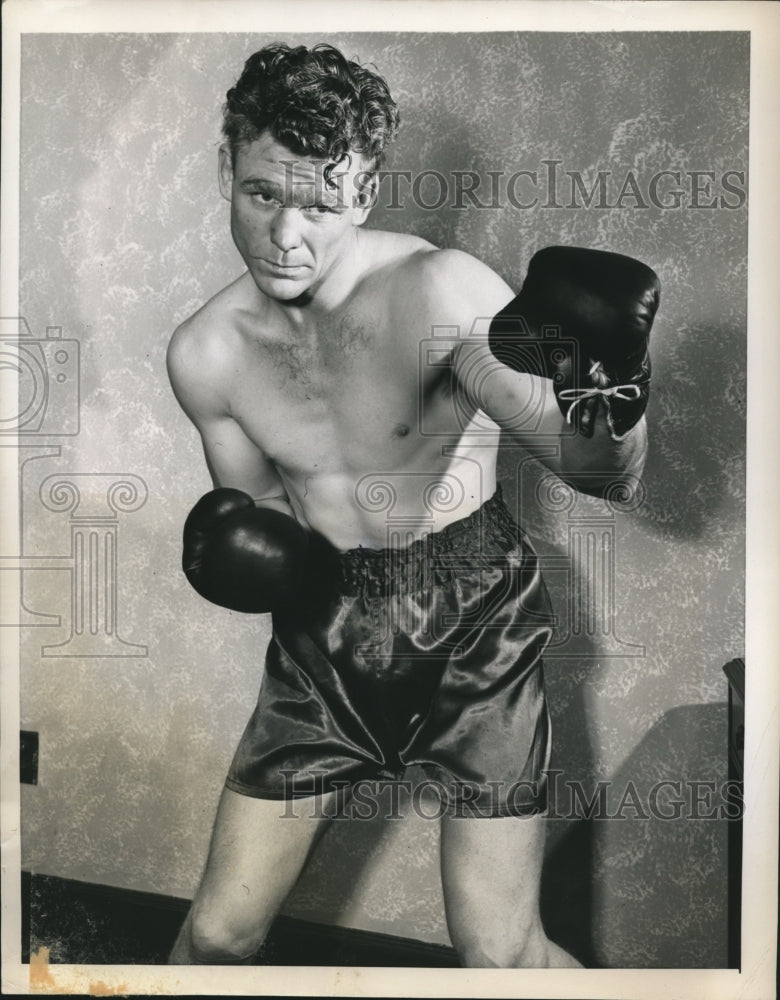 1950 Press Photo Boxer Bob Murphy - sbs08730- Historic Images