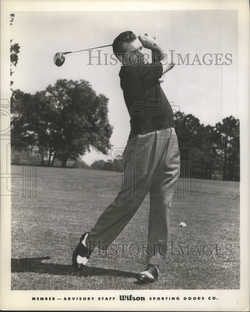Press Photo Golfer Julius Boros - sbs08992- Historic Images