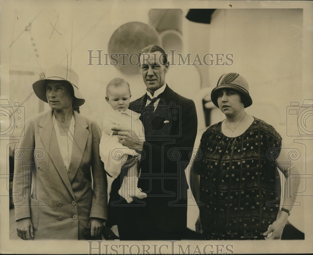 1925 Press Photo Elizabeth Ryan &amp; Anderson in New York.Mrs. James Anderson- Historic Images