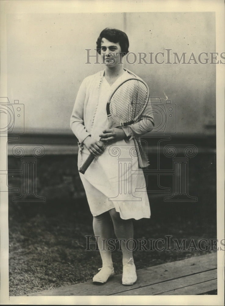 1931 Press Photo Marorie Sachs National Indoor Women&#39;s Singles Champion- Historic Images