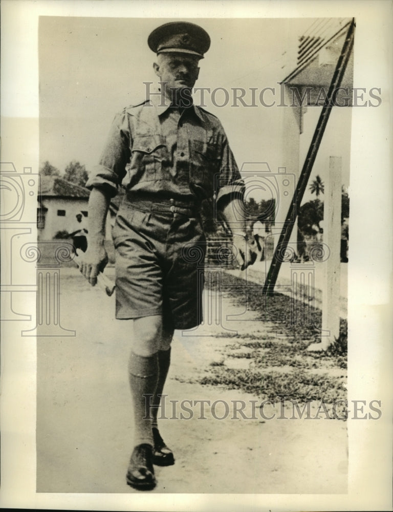 1942 Press Photo Maj. Gen. Gordon Bennett of Australia, World War II - sbx00162- Historic Images