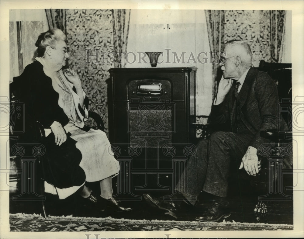 1939 Press Photo Mr & Mrs William Spellman as son Francis now Archbishop