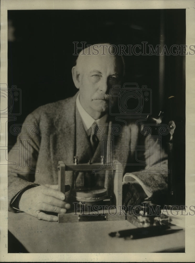 1925 Press Photo Charles J Dell oldest telephone pioneer in DC - sbx00828