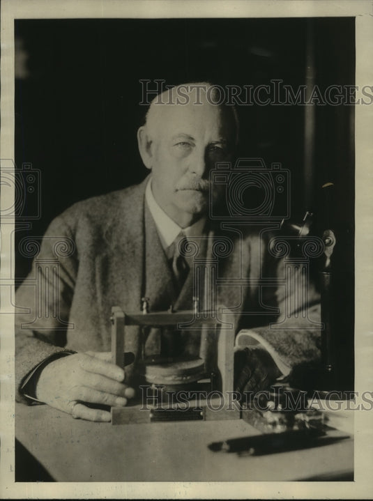 1925 Press Photo Charles J Dell oldest telephone pioneer in DC - sbx00828