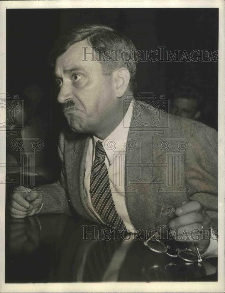 1940 Press Photo Earl Browder Communist candidate for US President - sbx01720