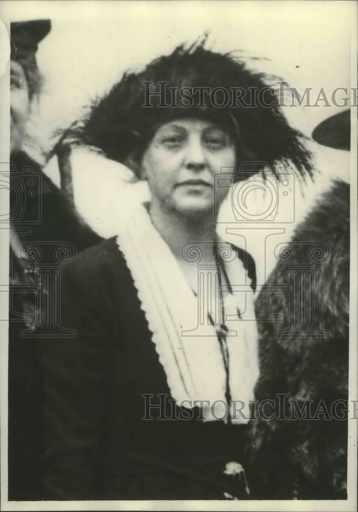 1930 Press Photo Emma Wold US Delegate to International Codification conferene