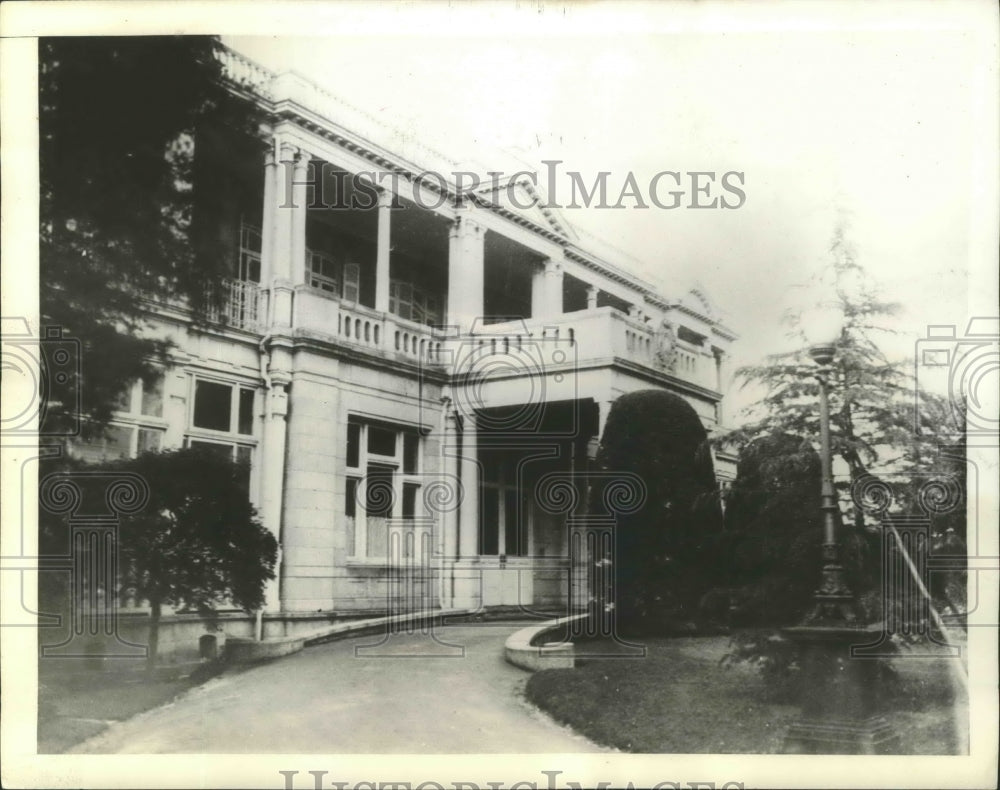1939 Press Photo British Embassy building stoned in Tokyo - sbx02137