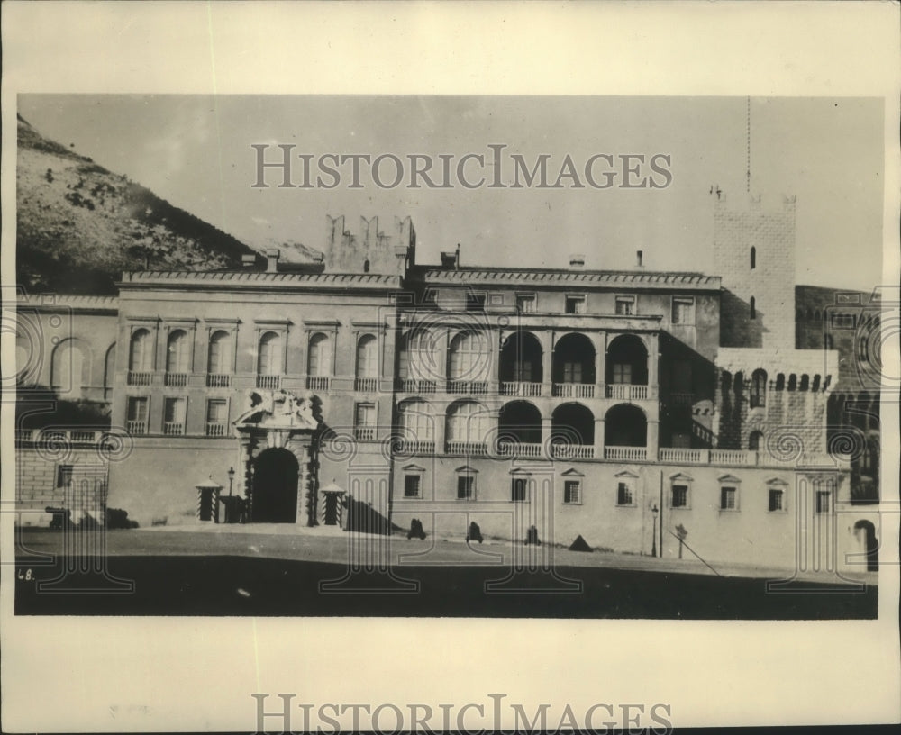 1931 Press Photo The palace in Monte Carlo of Prince Louis II - sbx02269