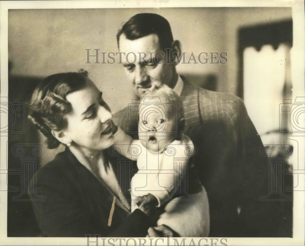 1940 Press Photo Princess Margrethe of Denmark mom Princess Ingrid - sbx02278- Historic Images