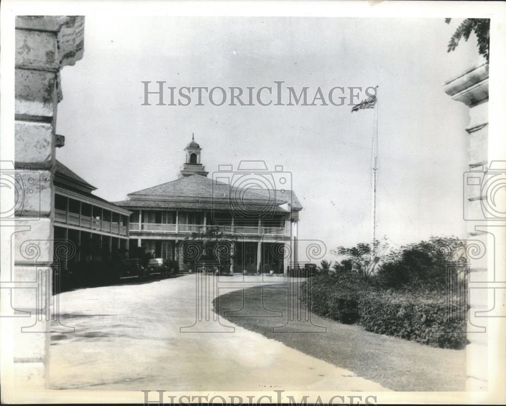 1940 Press Photo Government House in Nassau, Bahamas Duke of Windsor residence