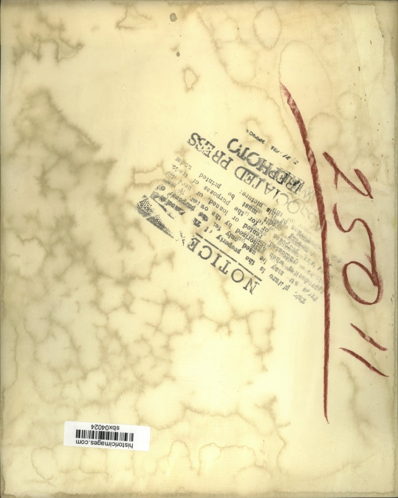 1948 Press Photo Fred Brisson & Rosalind Russell at Academy Award Show