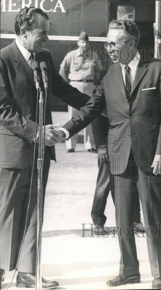 Press Photo Richard Nixon - sbx05290