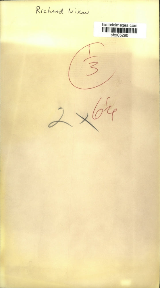 Press Photo Richard Nixon - sbx05290