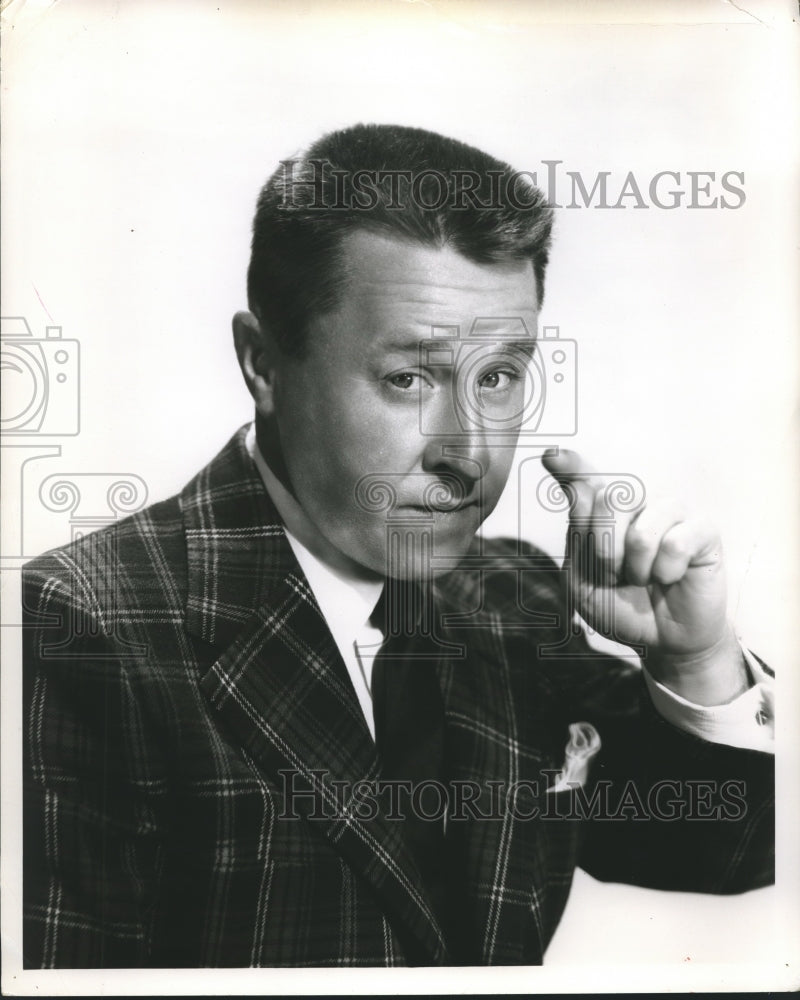 Press Photo actor and comedian George Gobel - sbx05400