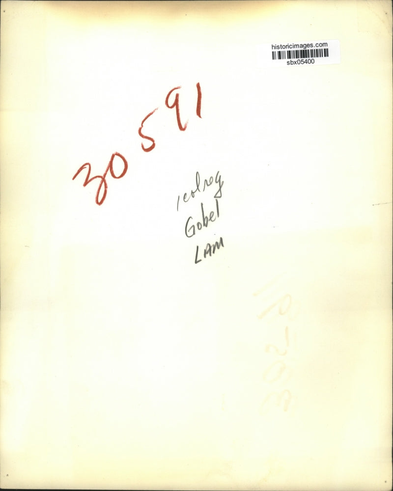 Press Photo actor and comedian George Gobel - sbx05400