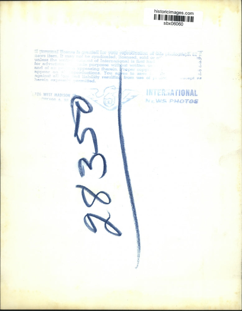 Press Photo Loraine Day, Actress, is Most Enthusiastic Rooter For the Giants