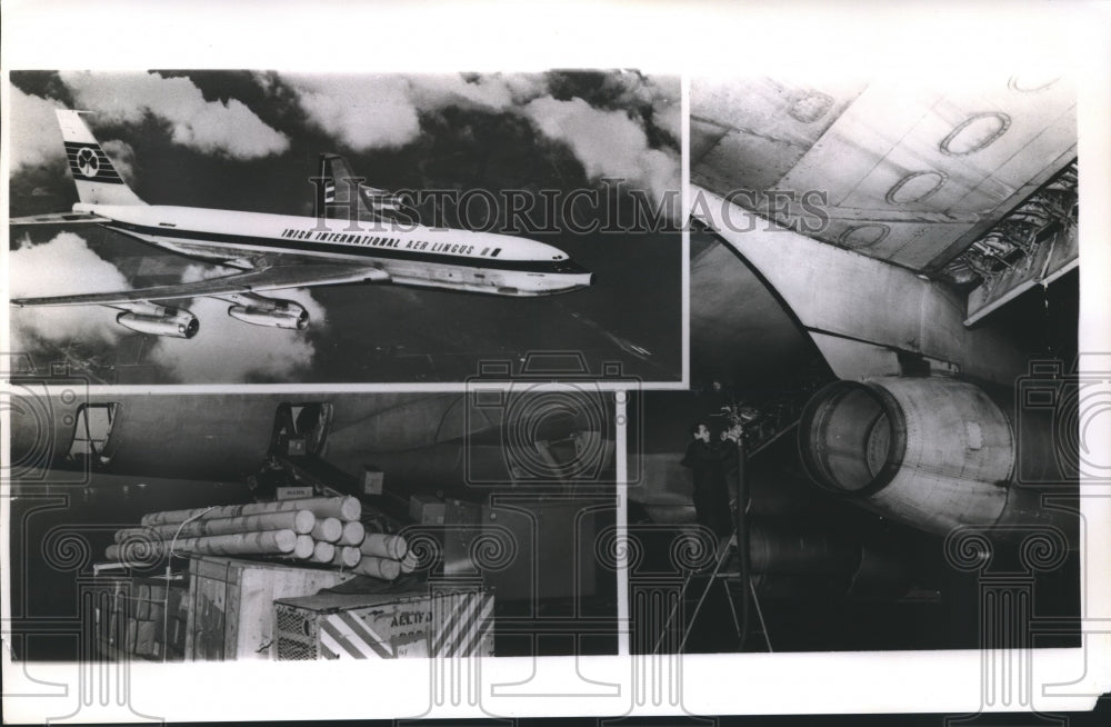 1969 Press Photo Irish International Airlines Boeing 707 - sbx07654