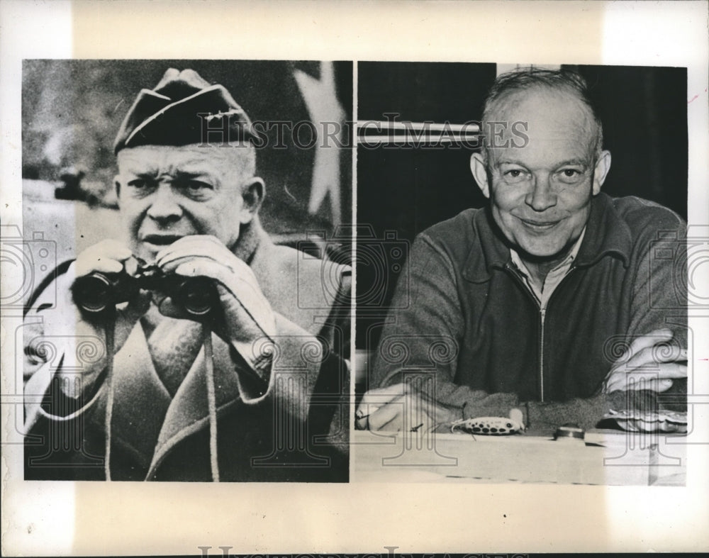 1946 Press Photo Army General Dwight Eisenhower directed invasion of Normandy