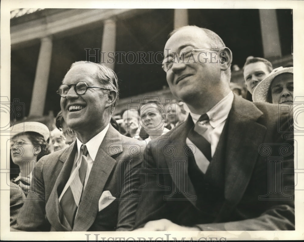 1938 Press Photo Judge John Burns of Boston & US Amb to Britain Joe P Kennedy