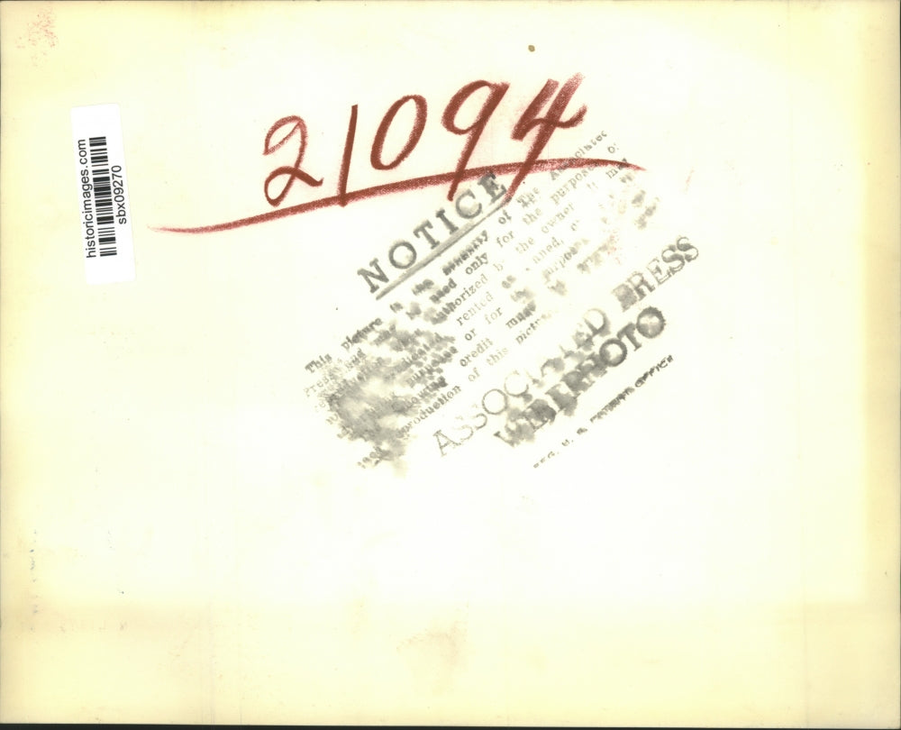 1946 Press Photo Kate Smith singer & President Truman & Maj GS Howard